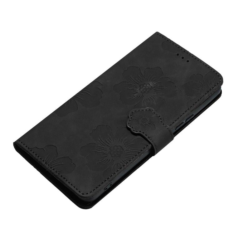 For Redmi 15T Pro 5G Flower Embossing Pattern Leather Phone Case