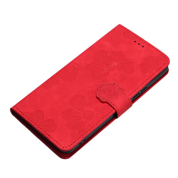 For Redmi K90 Pro Max/Poco F8 Ultra Flower Embossing Pattern Leather Phone Case