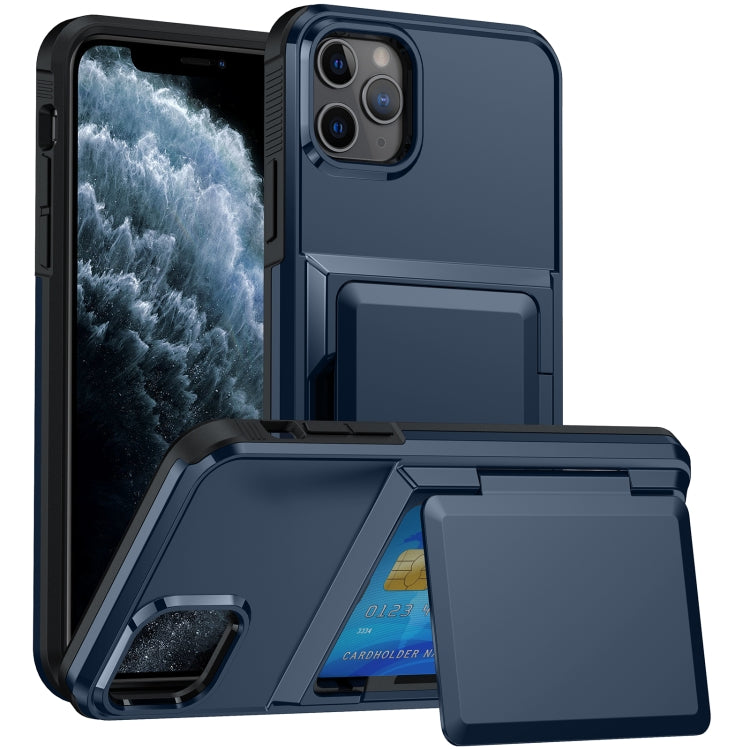 For iPhone 11 Pro Max Card Slot Holder Phone Case