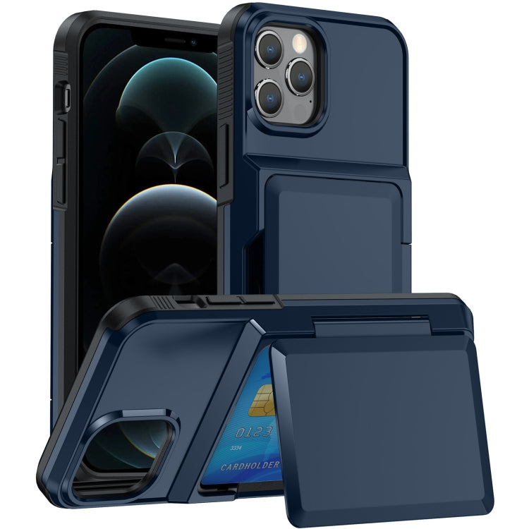 For iPhone 12 / 12 Pro Card Slot Holder Phone Case