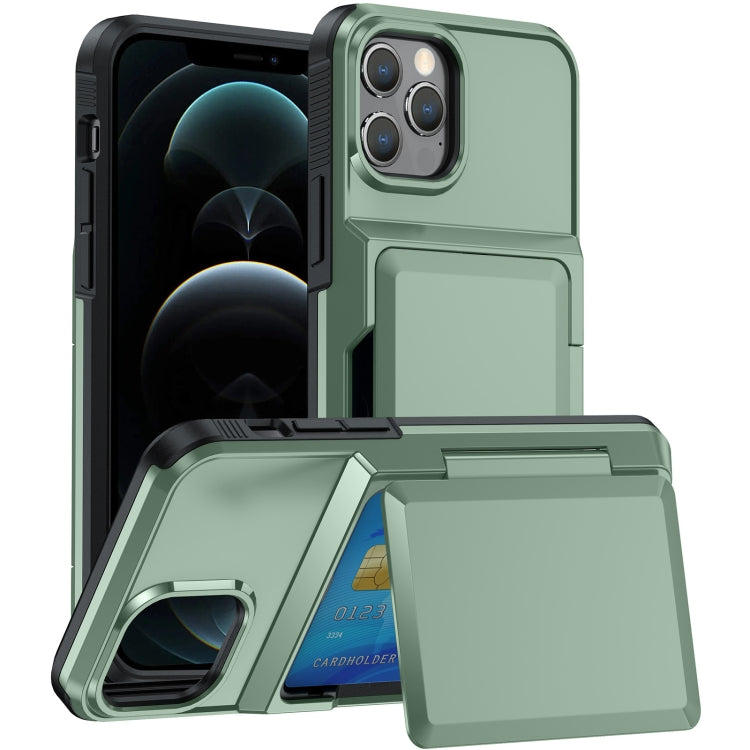For iPhone 12 / 12 Pro Card Slot Holder Phone Case