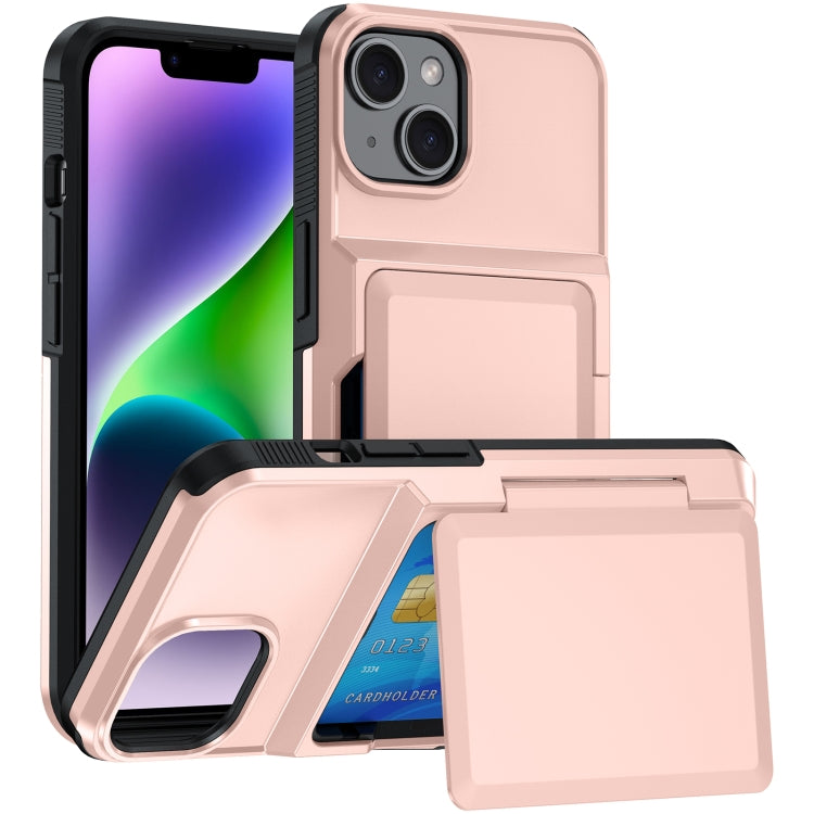 For iPhone 13 Card Slot Holder Phone Case