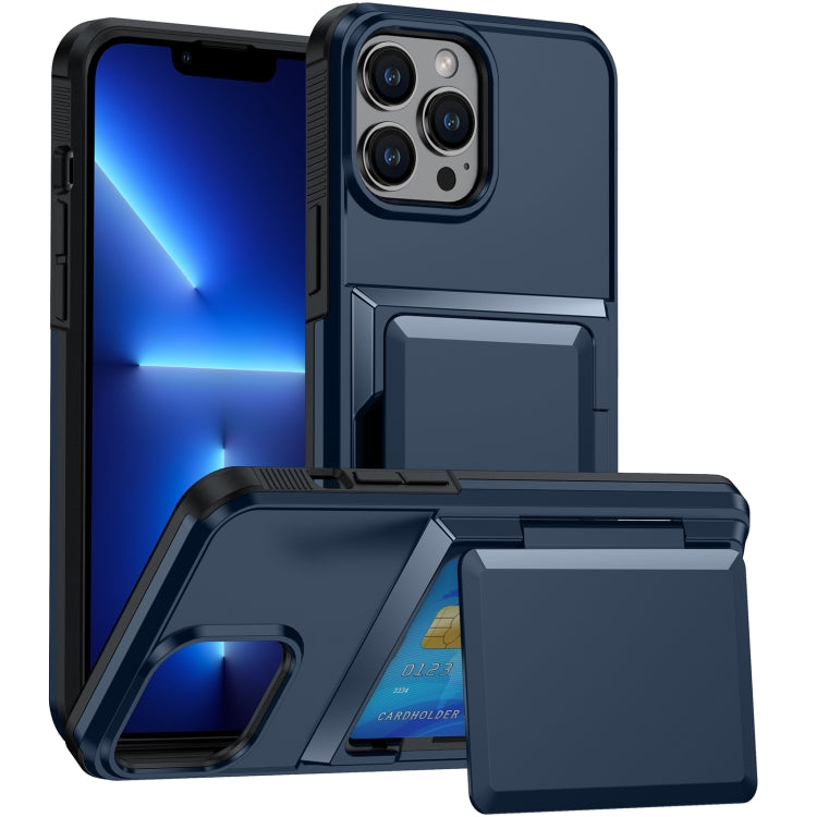 For iPhone 13 Pro Card Slot Holder Phone Case