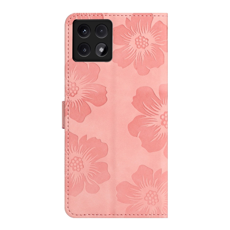 For Xiaomi 14T Flower Embossing Pattern Leather Phone Case