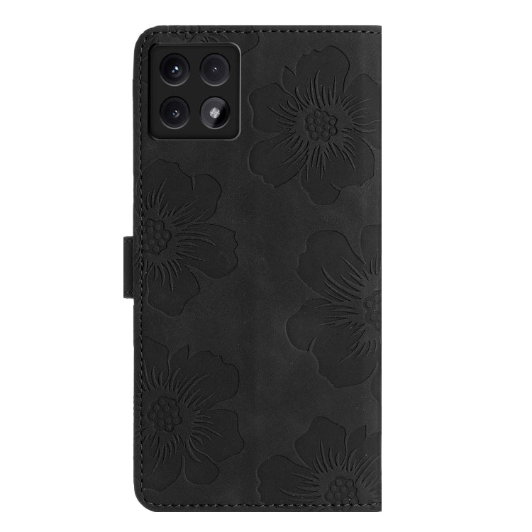 For Xiaomi 14T Flower Embossing Pattern Leather Phone Case
