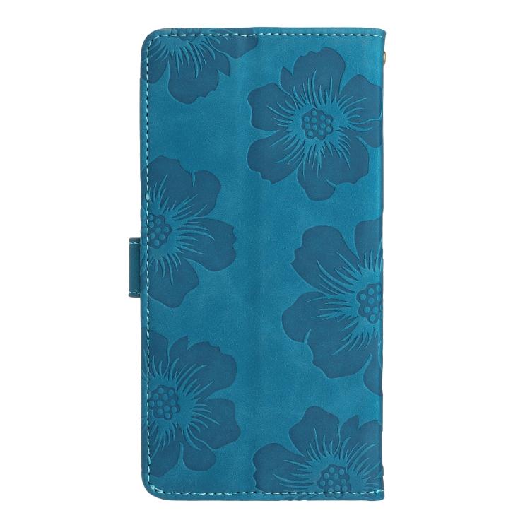 For OnePlus Ace 6 Flower Embossing Pattern Leather Phone Case