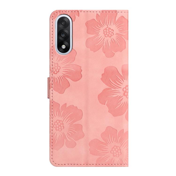 For OnePlus Nord 5 Flower Embossing Pattern Leather Phone Case