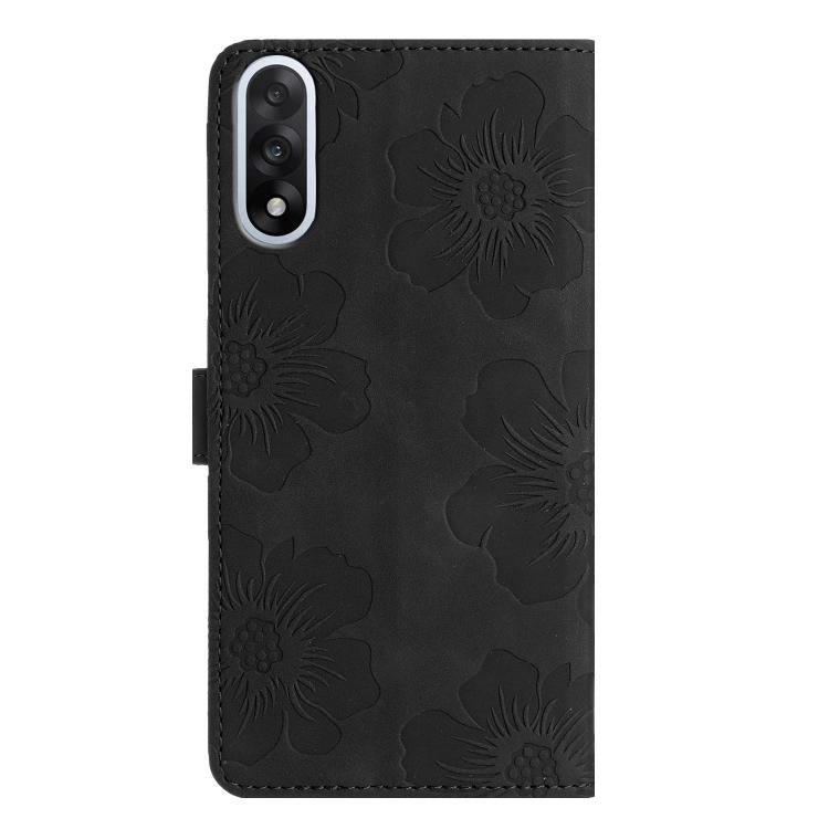For OnePlus Nord 5 Flower Embossing Pattern Leather Phone Case