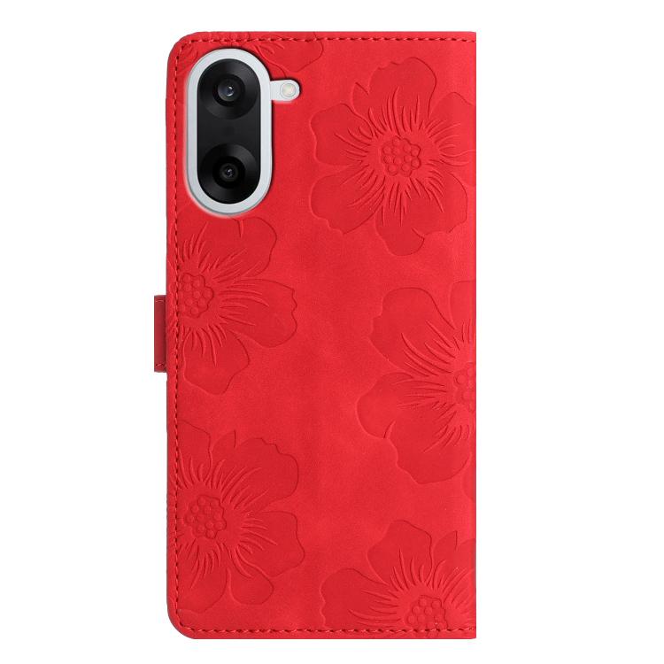 For OnePlus Nord CE5 Flower Embossing Pattern Leather Phone Case