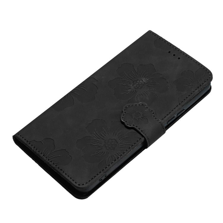 For OnePlus Nord CE5 Flower Embossing Pattern Leather Phone Case