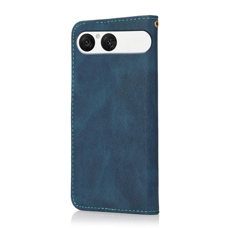 For Sony Xperia 10 VII Dual-color Stitching Leather Phone Case