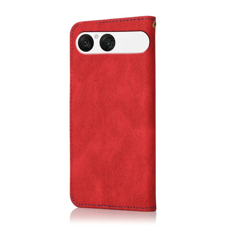 For Sony Xperia 10 VII Dual-color Stitching Leather Phone Case