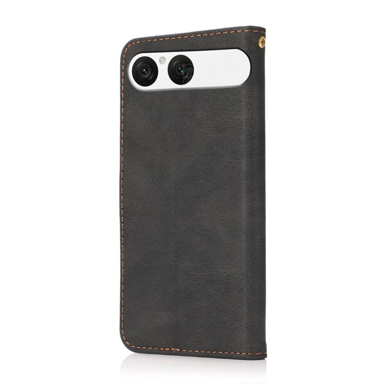 For Sony Xperia 10 VII Dual-color Stitching Leather Phone Case