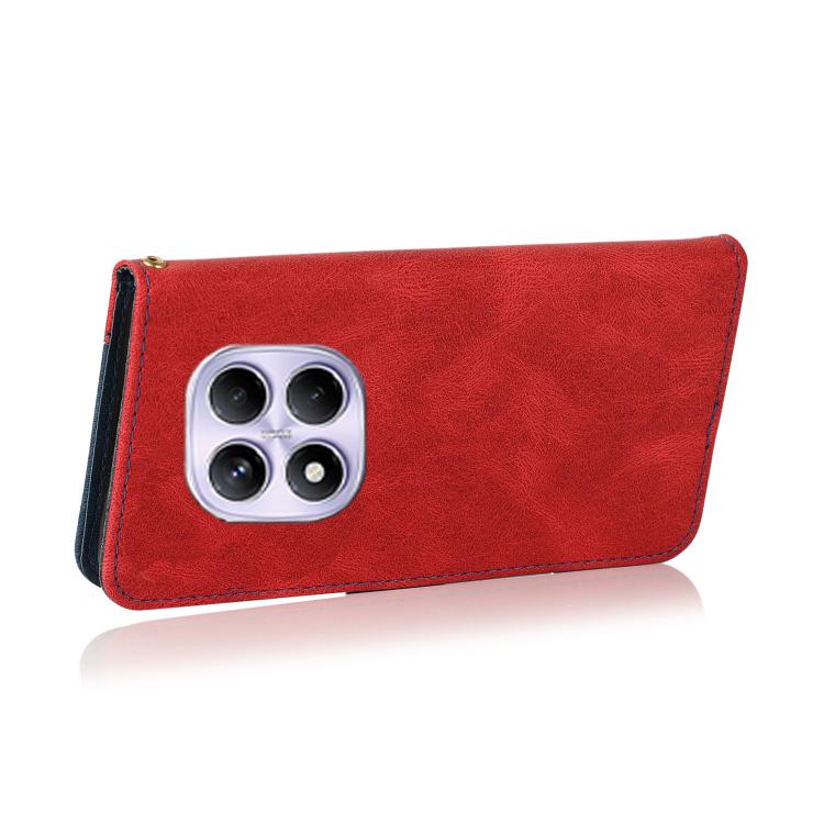 For Redmi Note 14 Pro 4G Dual-color Stitching Leather Phone Case