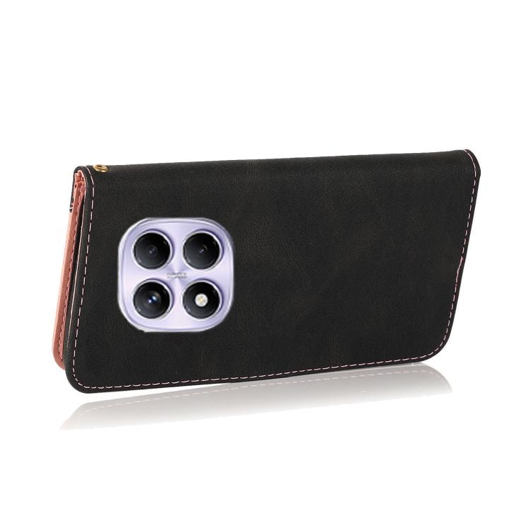 For Redmi Note 14 Pro 4G Dual-color Stitching Leather Phone Case