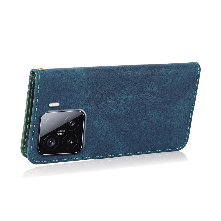 For Redmi 15 5G / 4G EU 171mm Dual-color Stitching Leather Phone Case