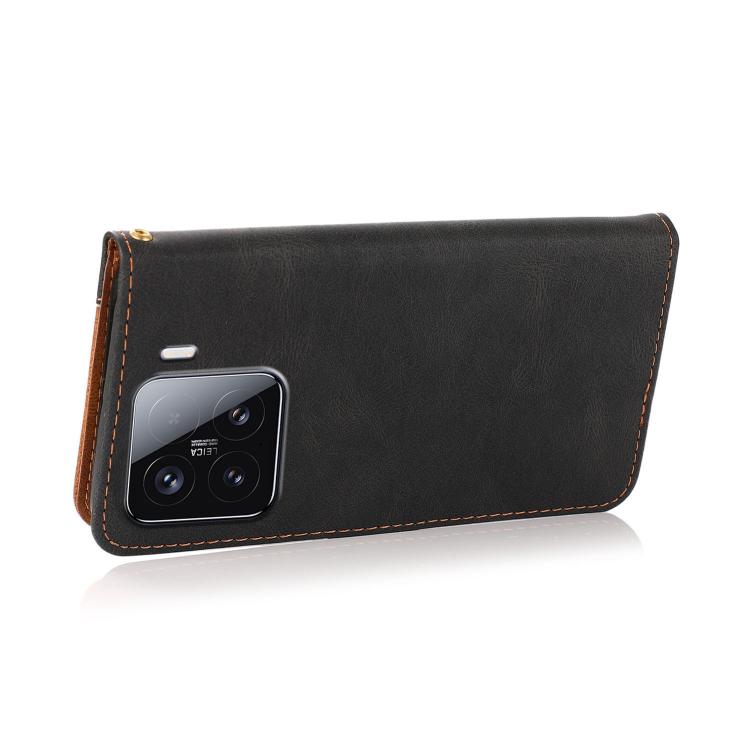 For Redmi 15 5G / 4G EU 171mm Dual-color Stitching Leather Phone Case