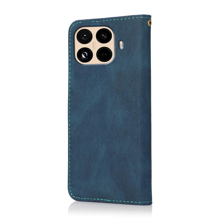 For Redmi 15T Pro 5G Dual-color Stitching Leather Phone Case