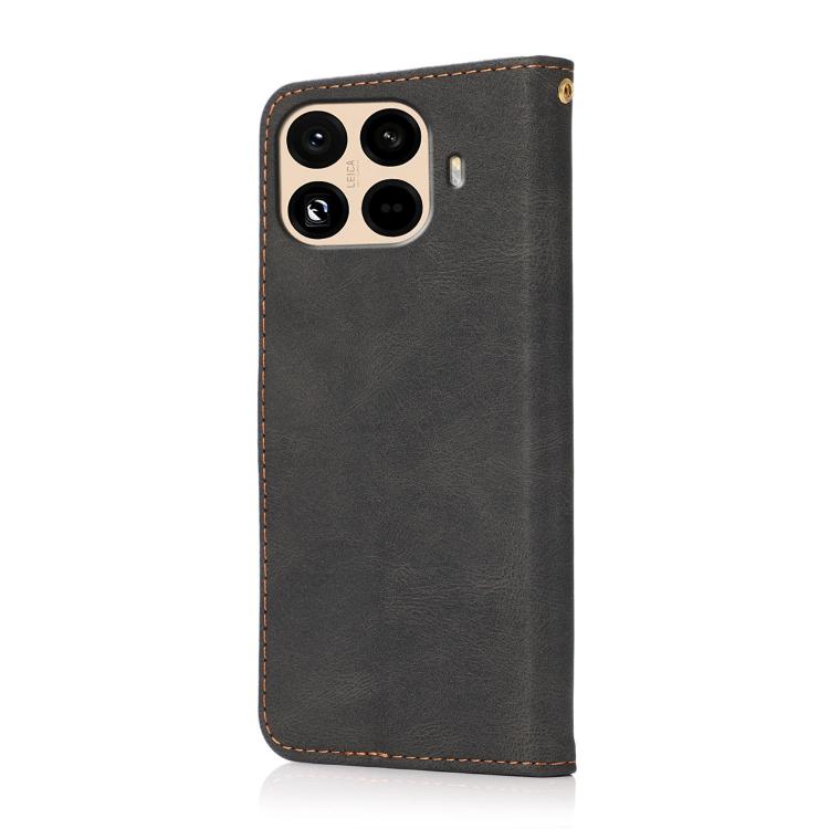 For Redmi 15T Pro 5G Dual-color Stitching Leather Phone Case