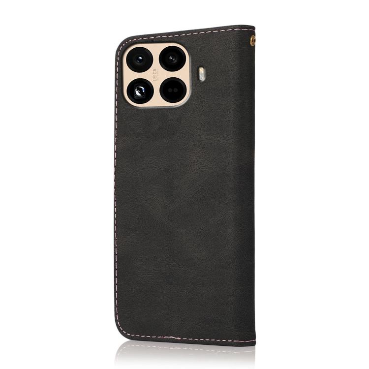 For Redmi 15T Pro 5G Dual-color Stitching Leather Phone Case