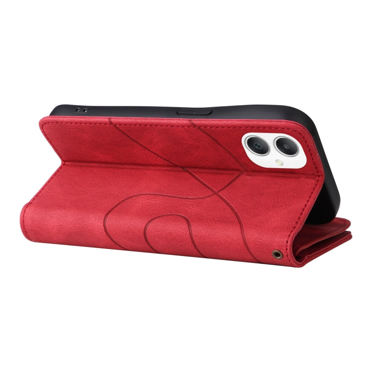 For Samsung Galaxy A06 4G Dual-color 9 Card Slots Zipper Wallet Leather Phone Case