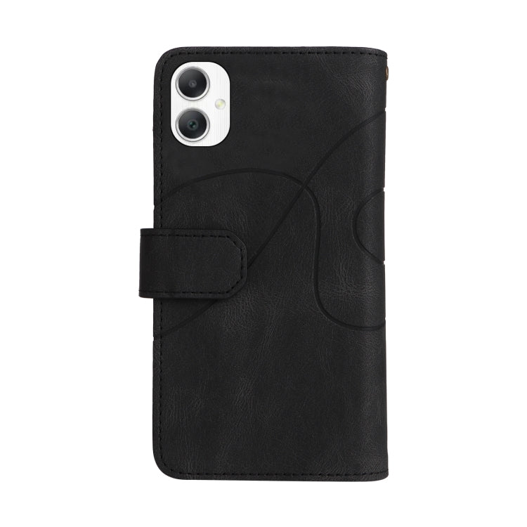 For Samsung Galaxy A06 4G Dual-color 9 Card Slots Zipper Wallet Leather Phone Case