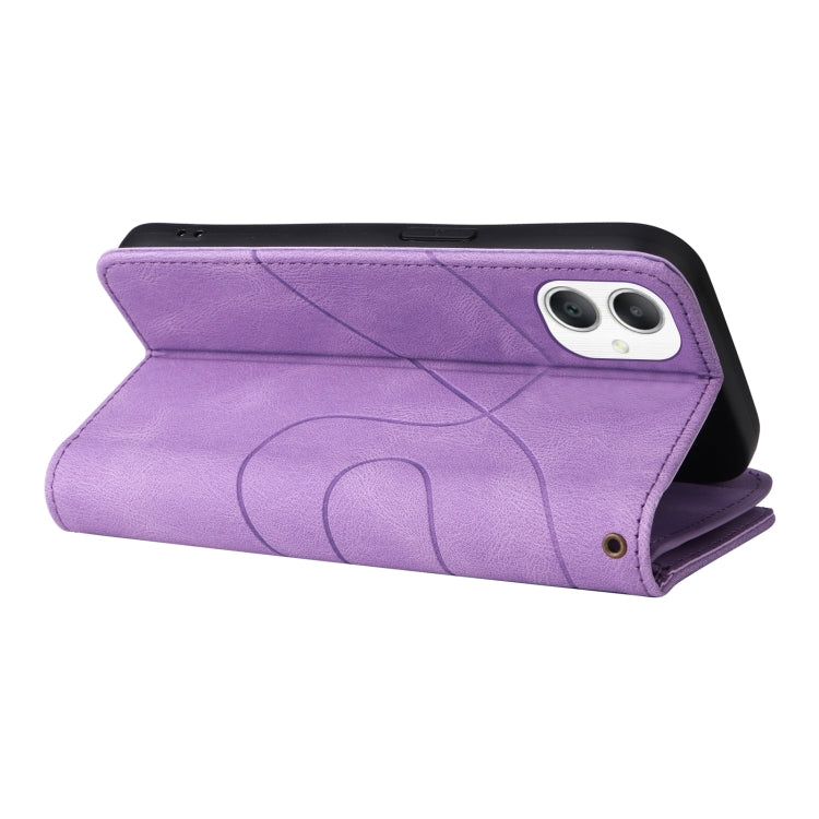 For Samsung Galaxy A06 4G Dual-color 9 Card Slots Zipper Wallet Leather Phone Case