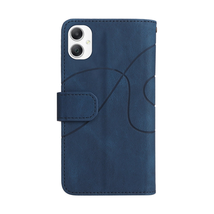 For Samsung Galaxy A06 4G Dual-color 9 Card Slots Zipper Wallet Leather Phone Case