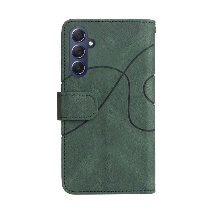 For Samsung Galaxy A16 5G Dual-color 9 Card Slots Zipper Wallet Leather Phone Case