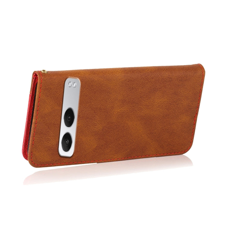 For OnePlus Nord 4 Dual-color Stitching Leather Phone Case
