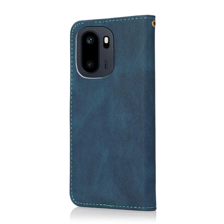 For OnePlus Ace 6 Dual-color Stitching Leather Phone Case