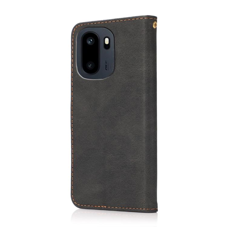 For OnePlus Ace 6 Dual-color Stitching Leather Phone Case