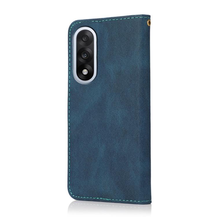 For OnePlus Nord 5 Dual-color Stitching Leather Phone Case