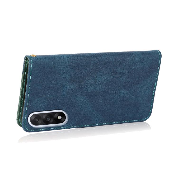 For OnePlus Nord 5 Dual-color Stitching Leather Phone Case