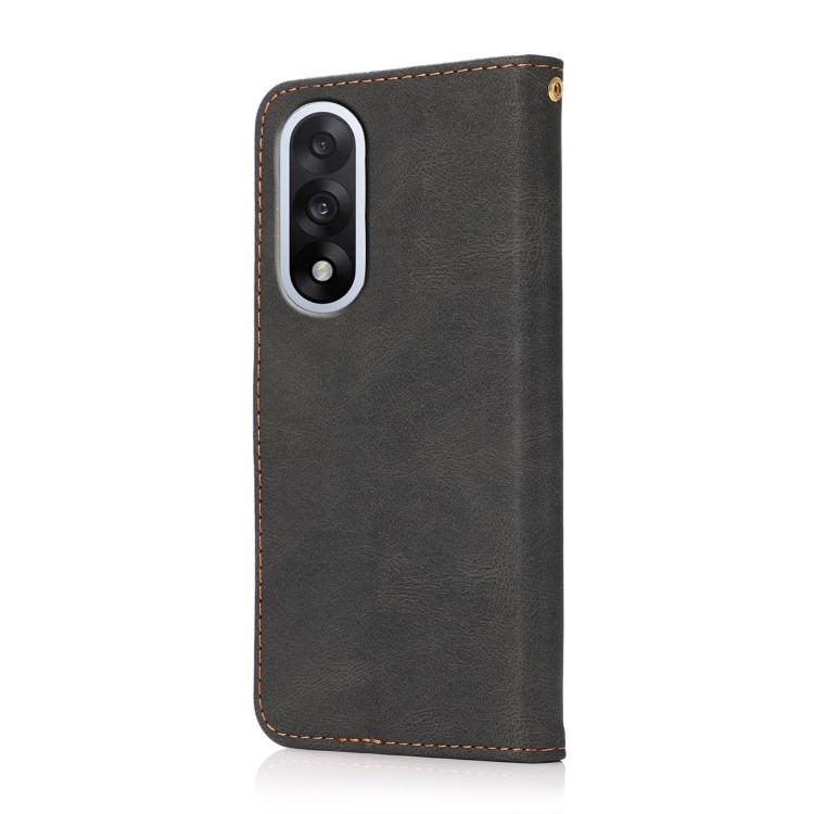 For OnePlus Nord 5 Dual-color Stitching Leather Phone Case