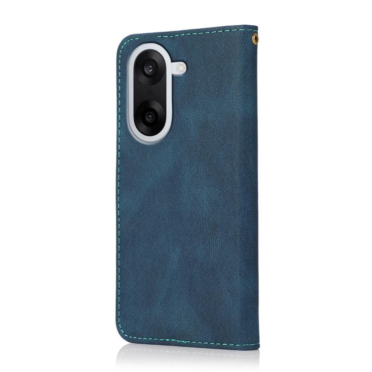 For OnePlus Nord CE5 Dual-color Stitching Leather Phone Case