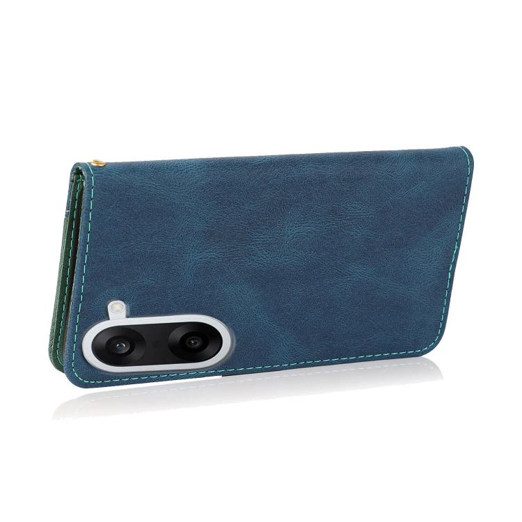 For OnePlus Nord CE5 Dual-color Stitching Leather Phone Case