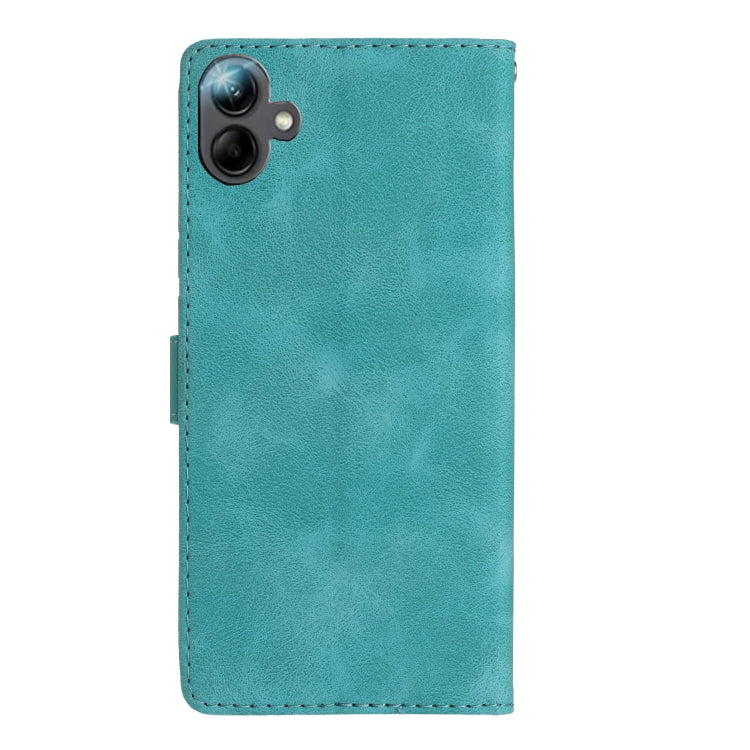 For Samsung Galaxy A06 4G Flower Butterfly Embossing Pattern Leather Phone Case