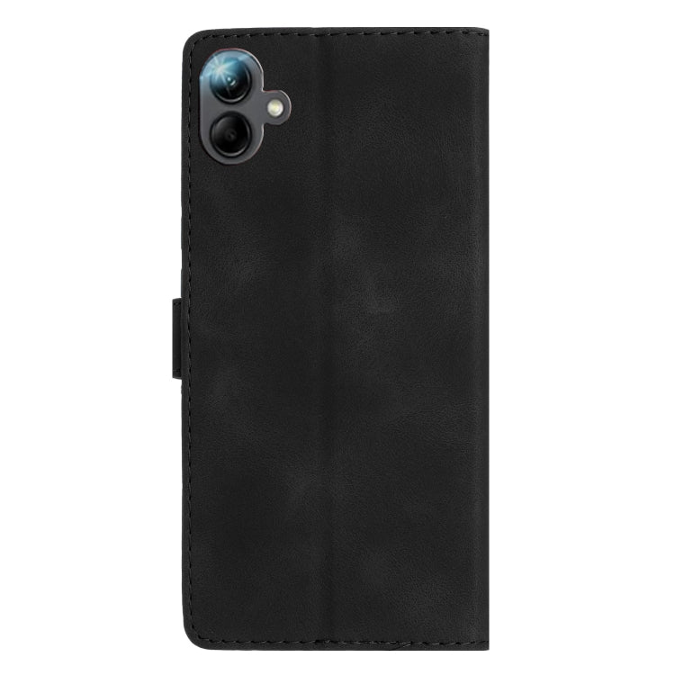 For Samsung Galaxy A06 4G Flower Butterfly Embossing Pattern Leather Phone Case