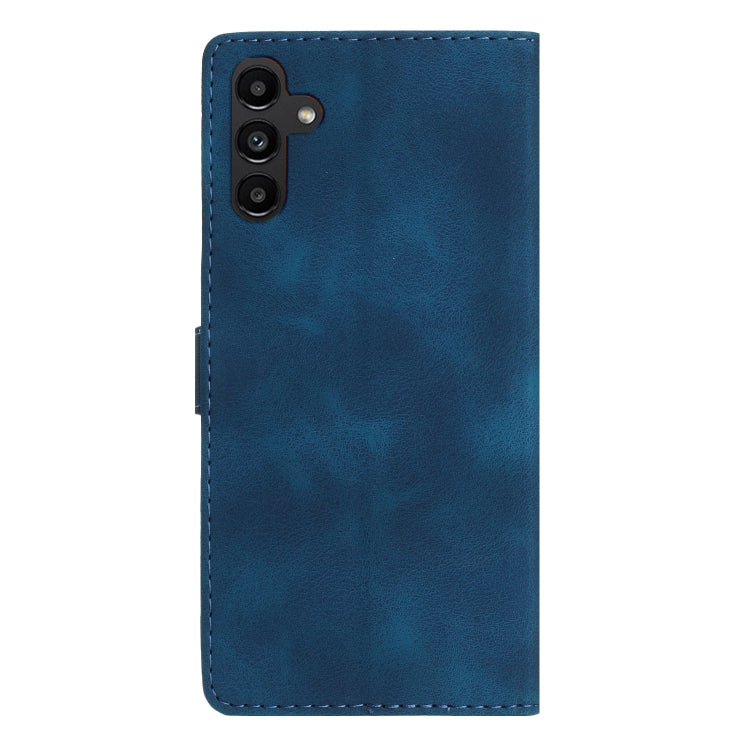 For Samsung Galaxy A16 5G Flower Butterfly Embossing Pattern Leather Phone Case