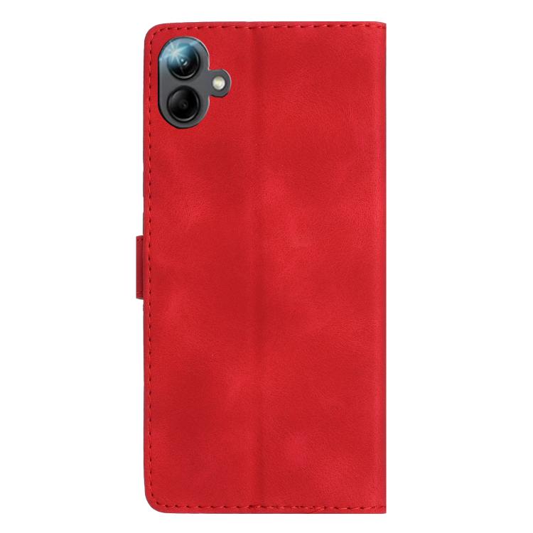 For Samsung Galaxy A07 5G Flower Butterfly Embossing Pattern Leather Phone Case