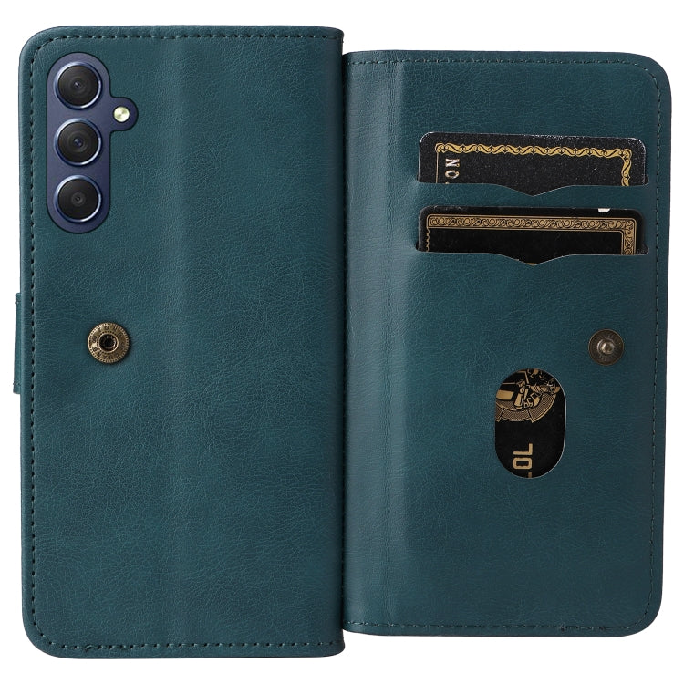 For Samsung Galaxy A16 5G Multi-Function Wallet 10 Card Slots Leather Phone Case
