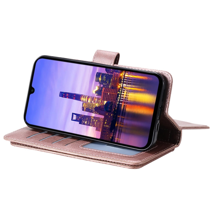 For Samsung Galaxy A16 5G Multi-Function Wallet 10 Card Slots Leather Phone Case