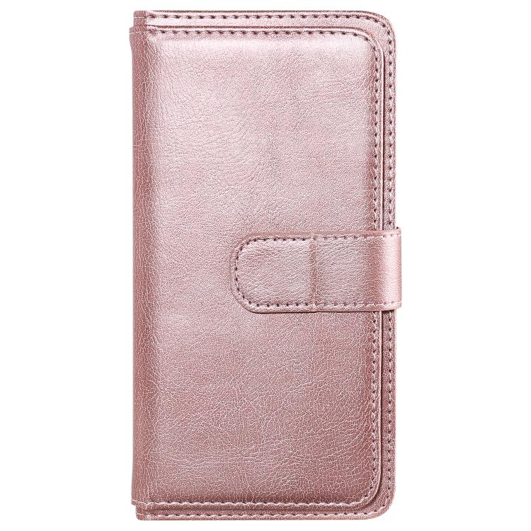 For Galaxy A27 5G Multi-Function Wallet 10 Card Slots Leather Phone Case