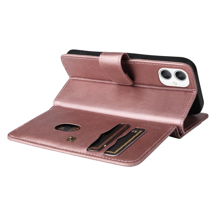 For Galaxy A27 5G Multi-Function Wallet 10 Card Slots Leather Phone Case
