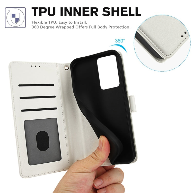 For Samsung Galaxy Note20 Ultra Skin Feel Pure Color Card Slots Leather Phone Case with Dual Lanyard