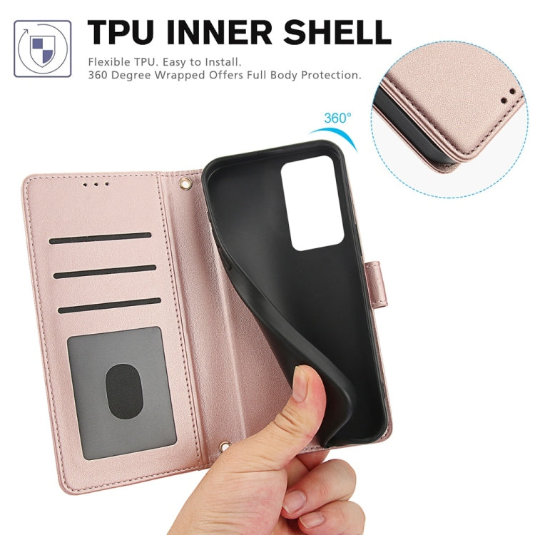 For Samsung Galaxy Note20 Ultra Skin Feel Pure Color Card Slots Leather Phone Case with Dual Lanyard