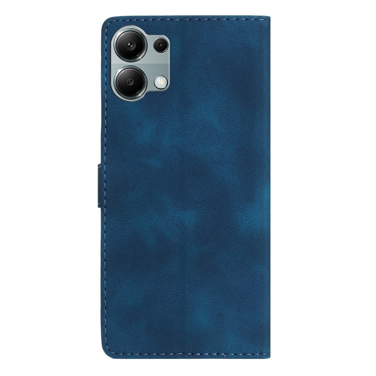 For Redmi Note 13 Pro 4G Flower Butterfly Embossing Pattern Leather Phone Case
