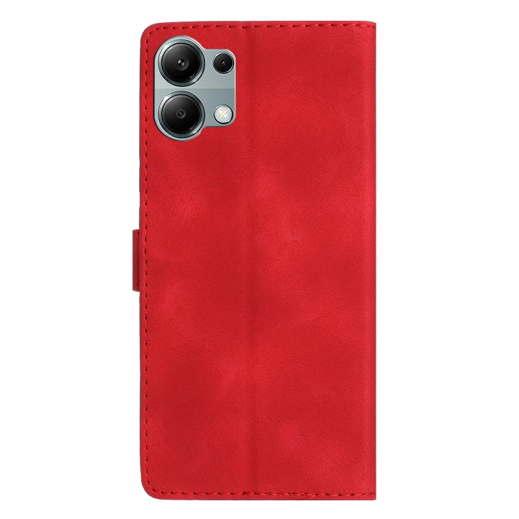 For Redmi Note 13 Pro 4G Flower Butterfly Embossing Pattern Leather Phone Case