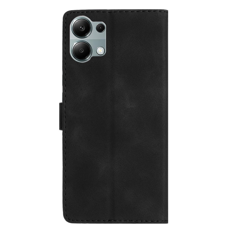 For Redmi Note 13 Pro 4G Flower Butterfly Embossing Pattern Leather Phone Case